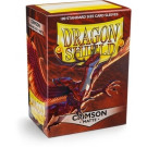 Протекторы Dragon Shield матовые Crimson (100 шт.)